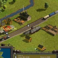 Railroad Tycoon II 1998 trains game