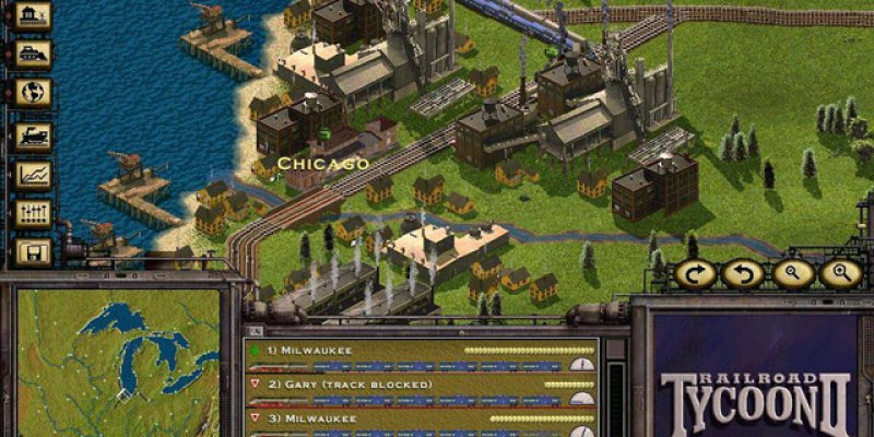 Railroad Tycoon II  1998 train game