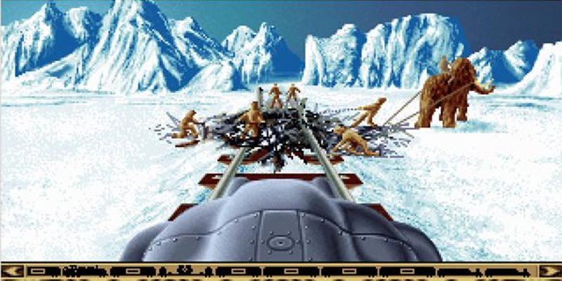 Transarctica  1993 train game