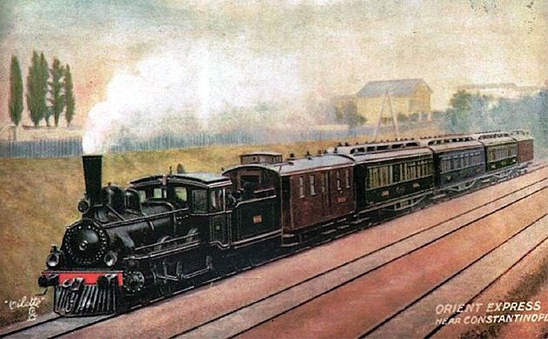 Orient Express, around 1900 