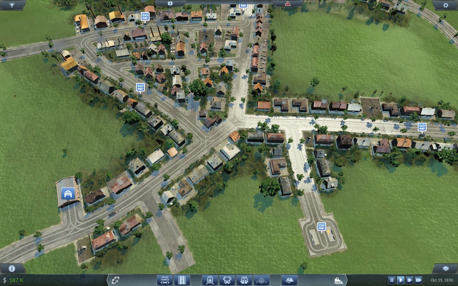 Transport Fever  2016 train game