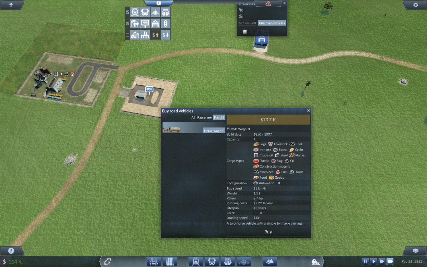 Transport Fever  2016 train game